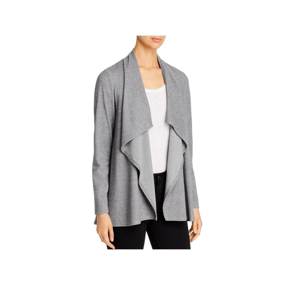 KAREN KANE Womens Gray Heather Long Sleeve Active Wear Jacket M
